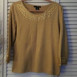 Silk blend sweater